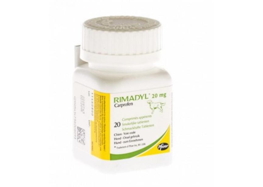 RIMADYL ST 20 MG 20 CO