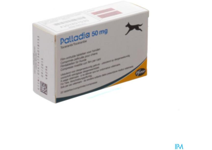 PALLADIA 50MG 20 CO