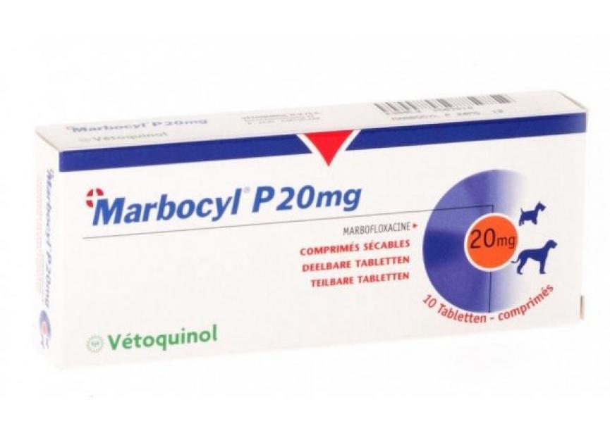 MARBOCYL P 20MG 10 CO