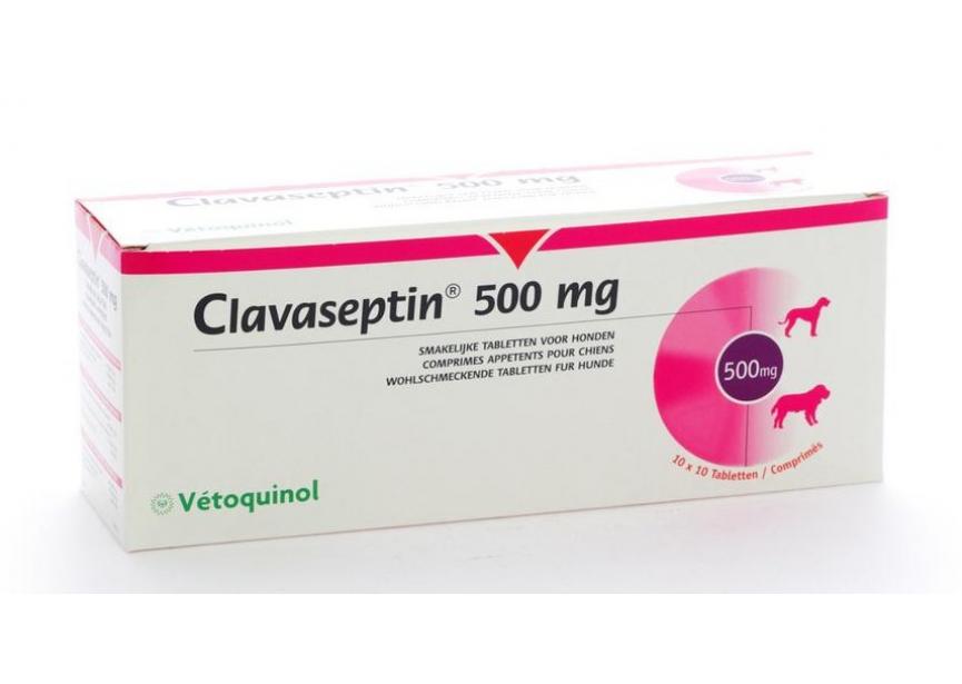 CLAVASEPTIN 500MG 100 CO