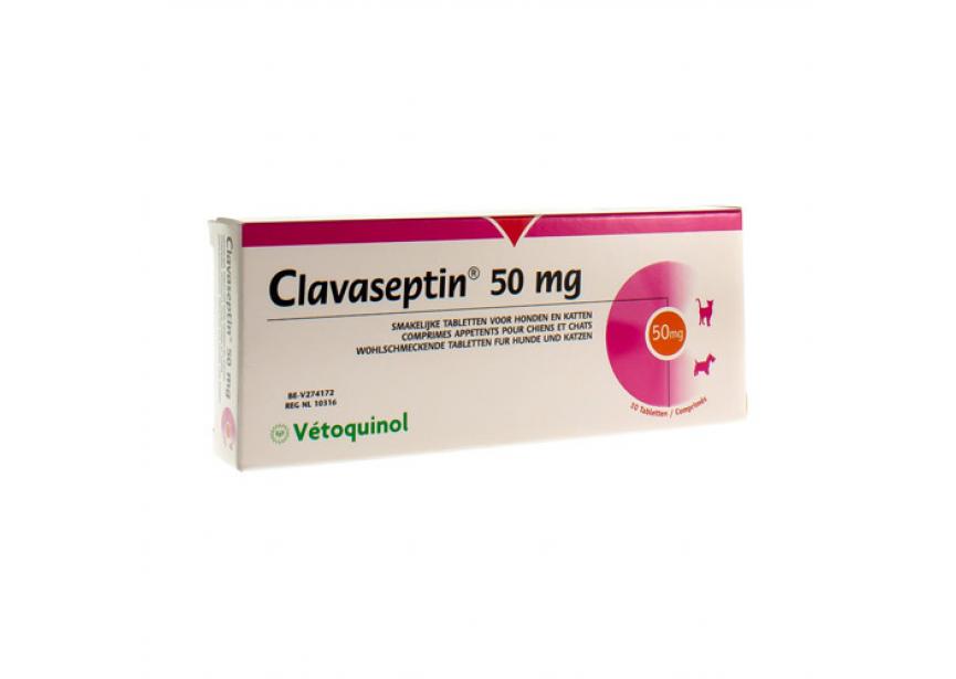 CLAVASEPTIN 50MG 10 CO