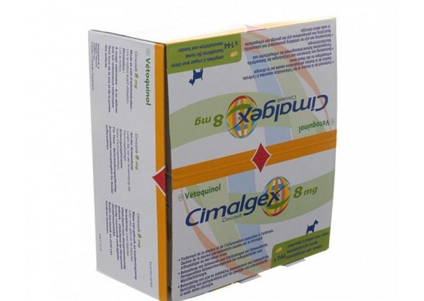 CIMALGEX 8MG 144 CO