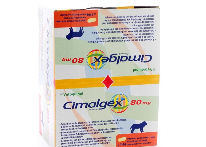 CIMALGEX 80MG 144 CO