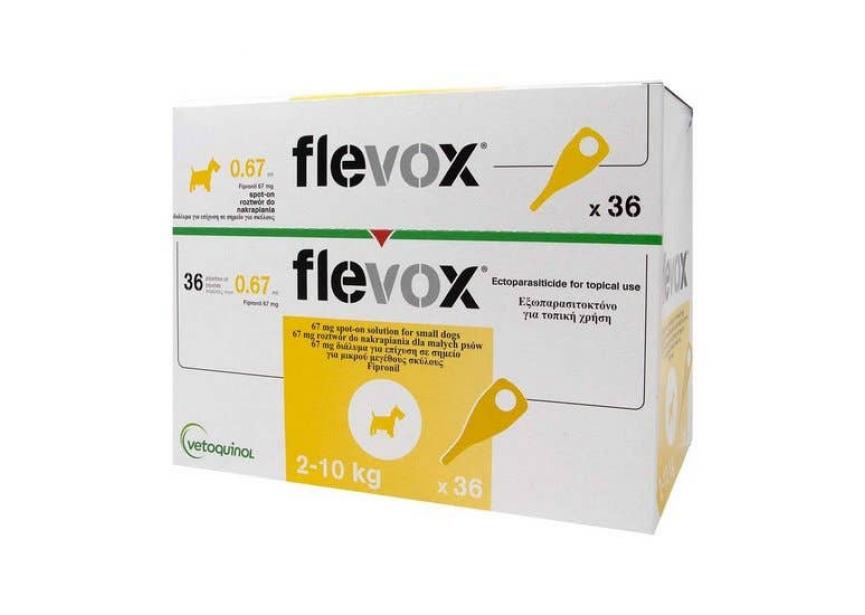 FLEVOX  DOG S 2-10KG 36 P