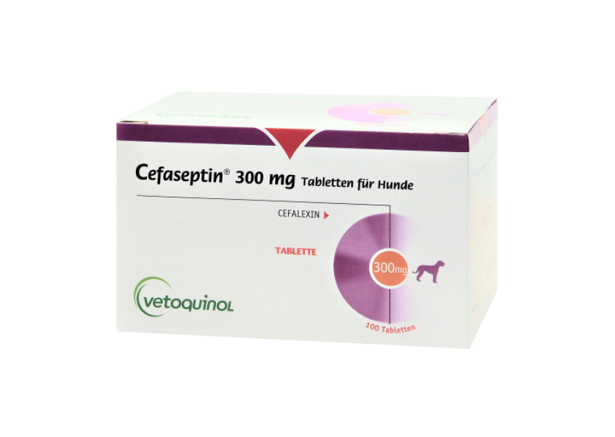 CEFASEPTINE 300MG 100 CO