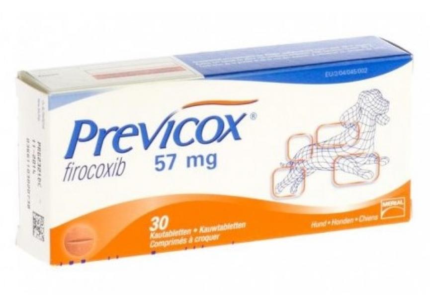 PREVICOX 57 MG 30 C0