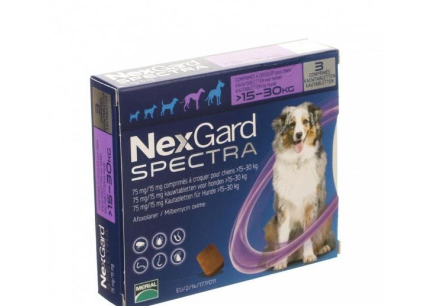 NEXGARD SPECTRA groter dan 15-30KG 3CO