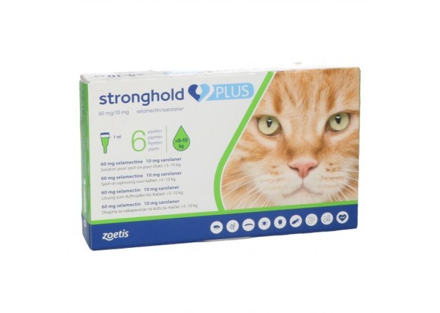 STRONGHOLD PLUS 1ML K 5-10KG 6PIP