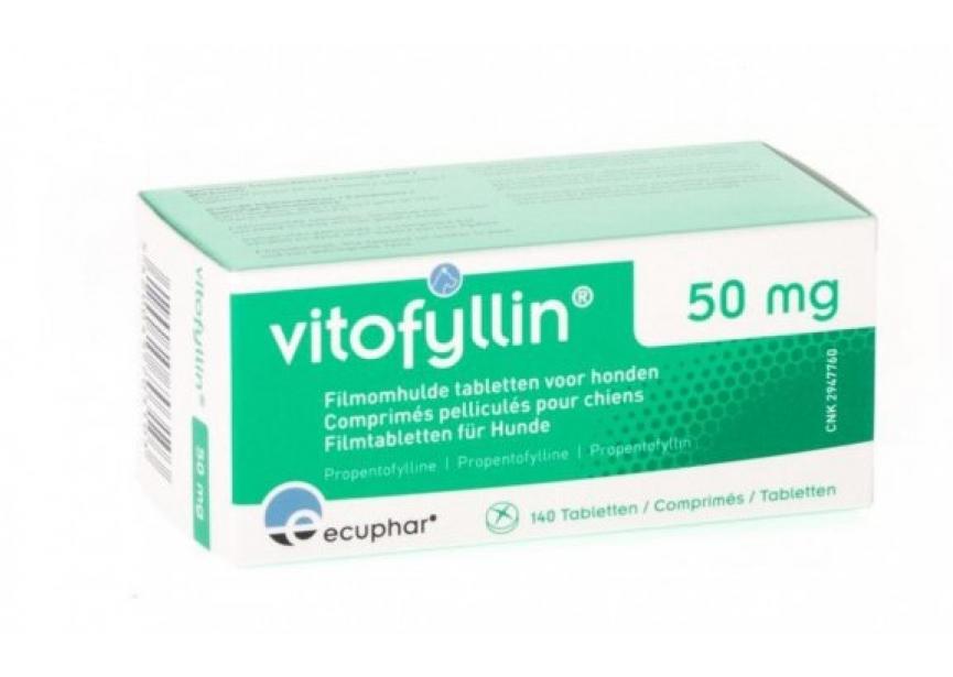 VITOFYLLIN 50 MG 140CO HOND