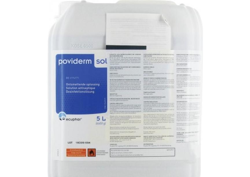 POVIDERM SOL. 5 L