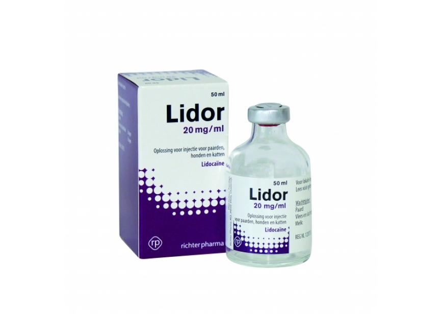 LIDOR 20 MG ML 50ML INJ.