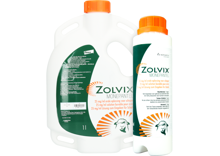 ZOLVIX 25 MG ML 500 ML