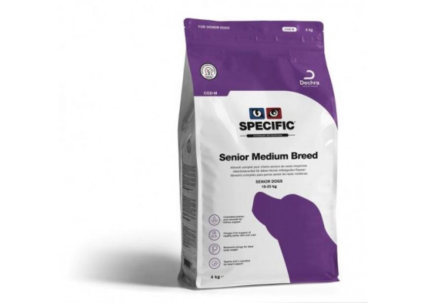 SPEC CGD-M SENIOR MED BR 4 KG