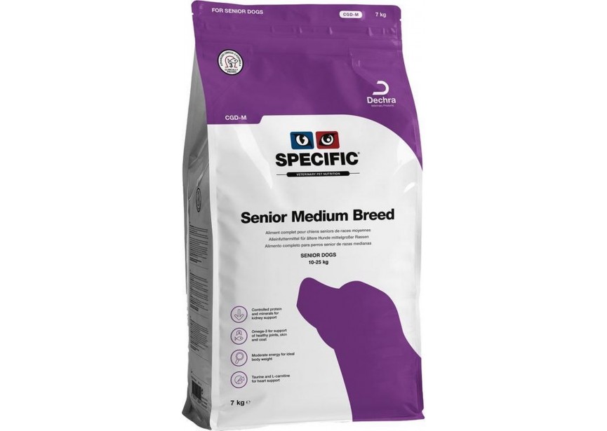 SPEC CGD-M SENIOR MED BR  7 KG