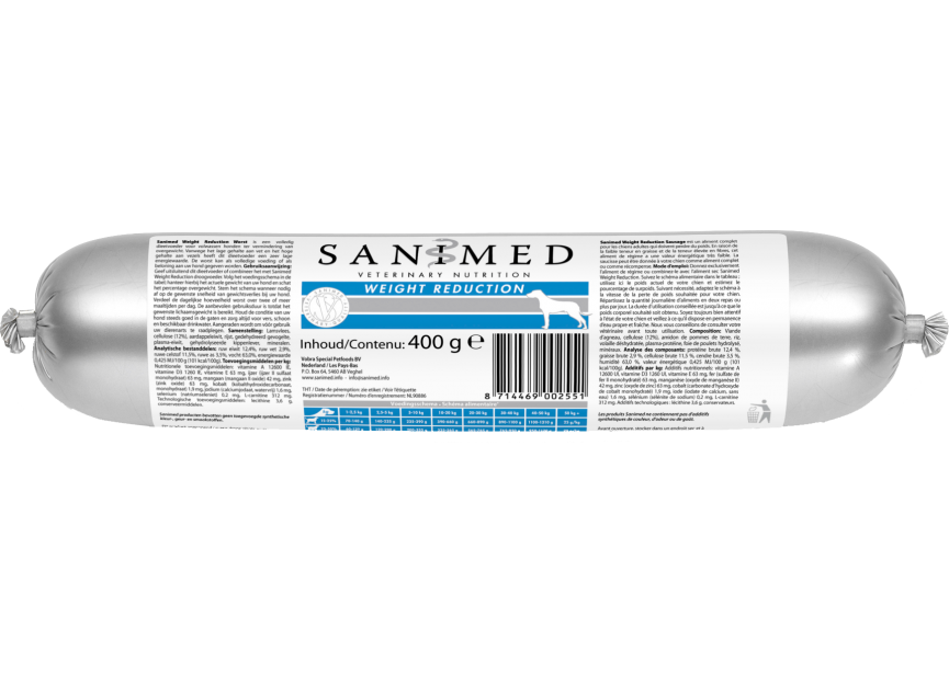 SANIM CAN WEIGHT RED 15X400G WORST