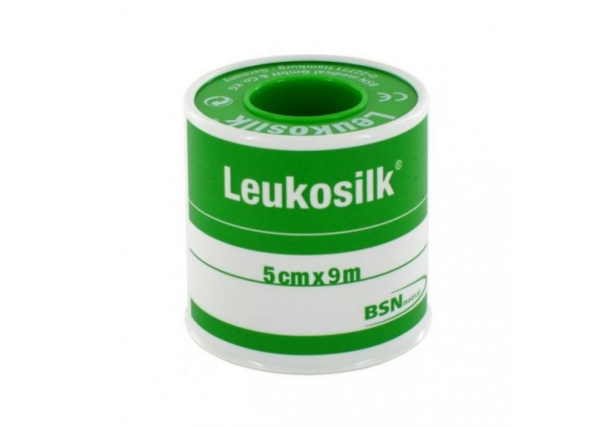 LEUKOSILK S ROL 5CMX9.2M