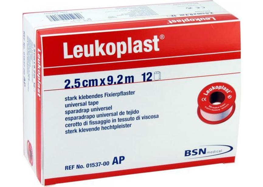 LEUKOPLAST ROL 2,5CMX9.2M X 12