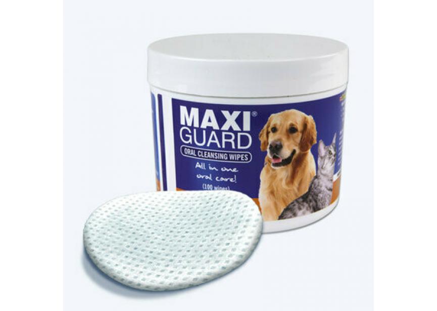 MAXI GUARD ORAL CLEANSENING WIPES 100ST