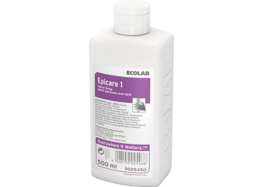 EPICARE 1 REINIGINGSLOTION ECOLAB 500ML