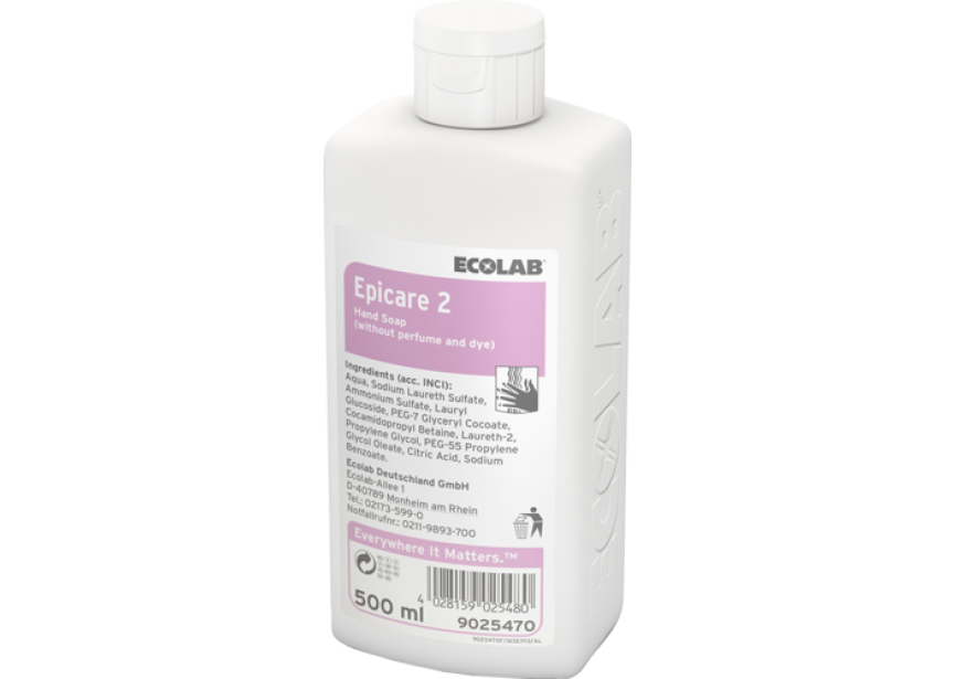 EPICARE 2 REINIGINGSLOTION ECOLAB 500ML