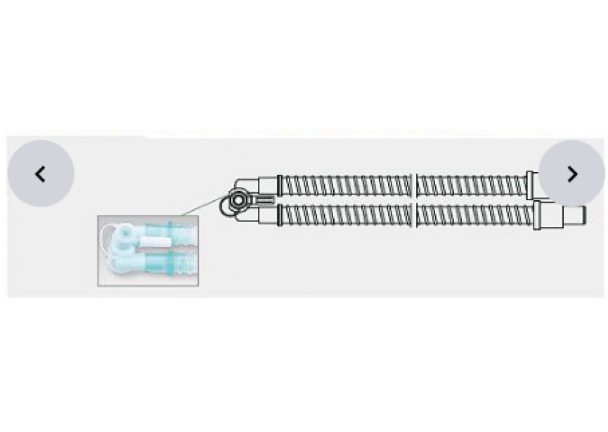 PATIENTENCIRCUIT NEONATAAL 10MM 120CM