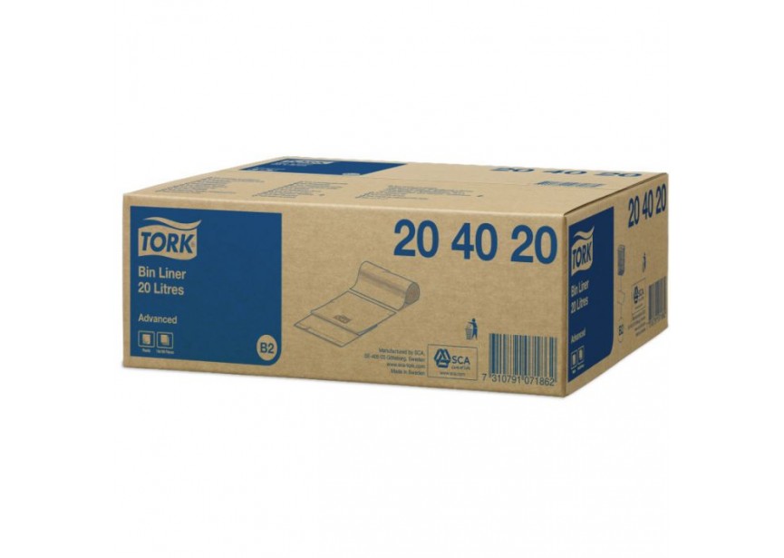 TORK BIN LINER 20L 1000ST 204022