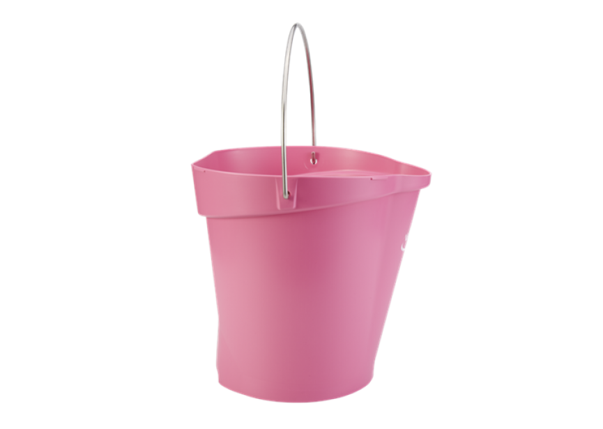 VIKAN EMMER 12L ROZE (1)