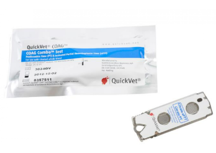 QUICKVET COAG PT APTT COMBO