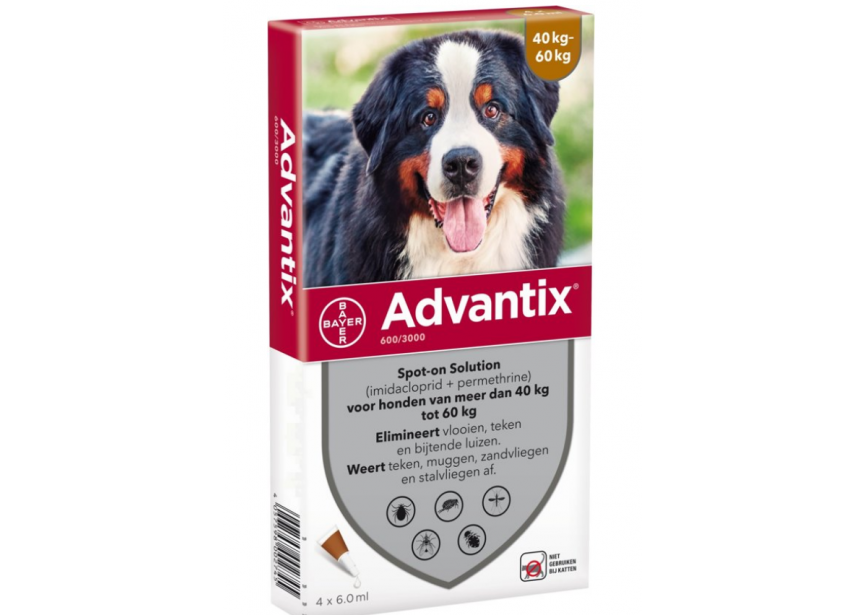 ADVANTIX H 600 4P 40 60KG