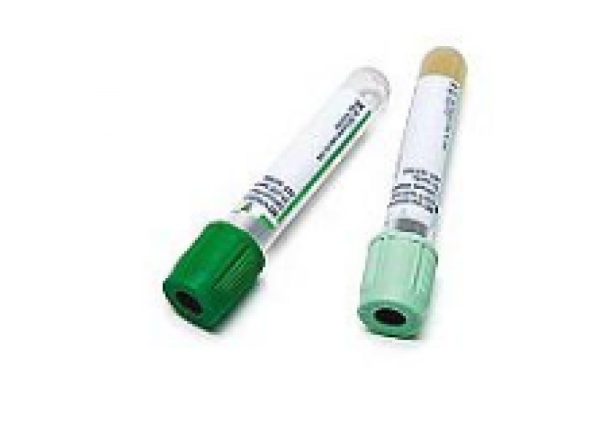 VACUTAINER TUBE GROEN 2ML